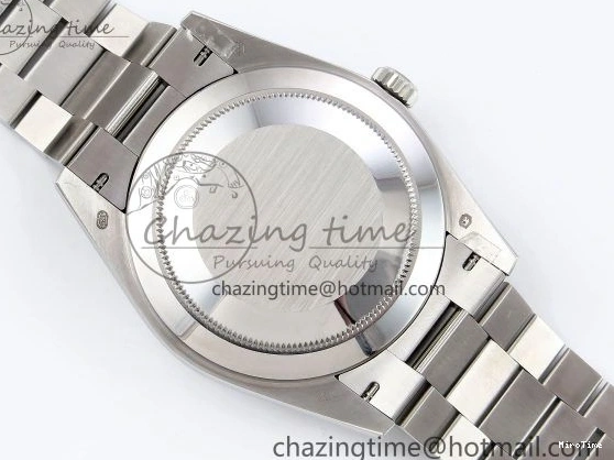 MiroTime 0226 GoodFit DayDate 40 SS JDF 904L Steel Silver Crystal Dial on President Bracelet VR3255 V3 (Gain Weight) 1431